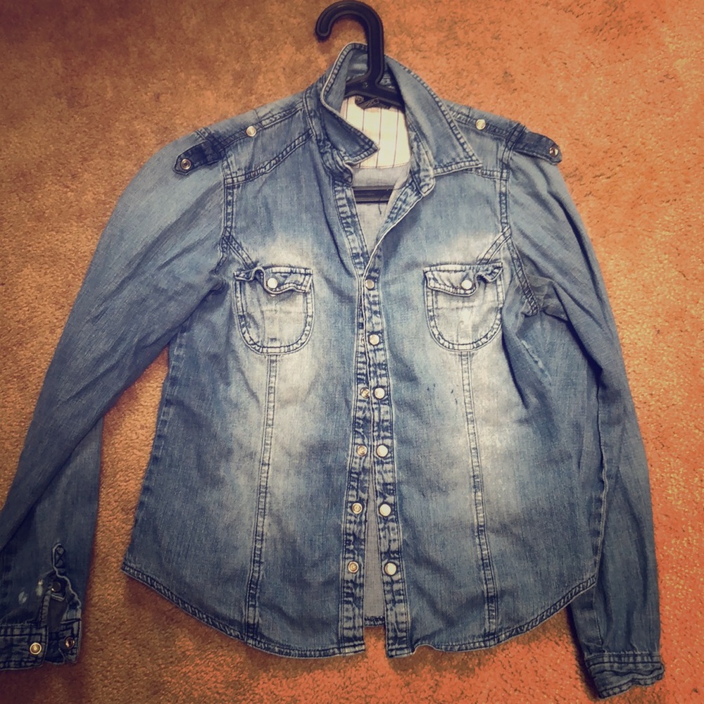 Denim shirt